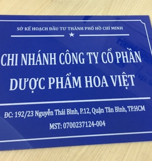 Làm Biển Mica Tại Vũng Tàu